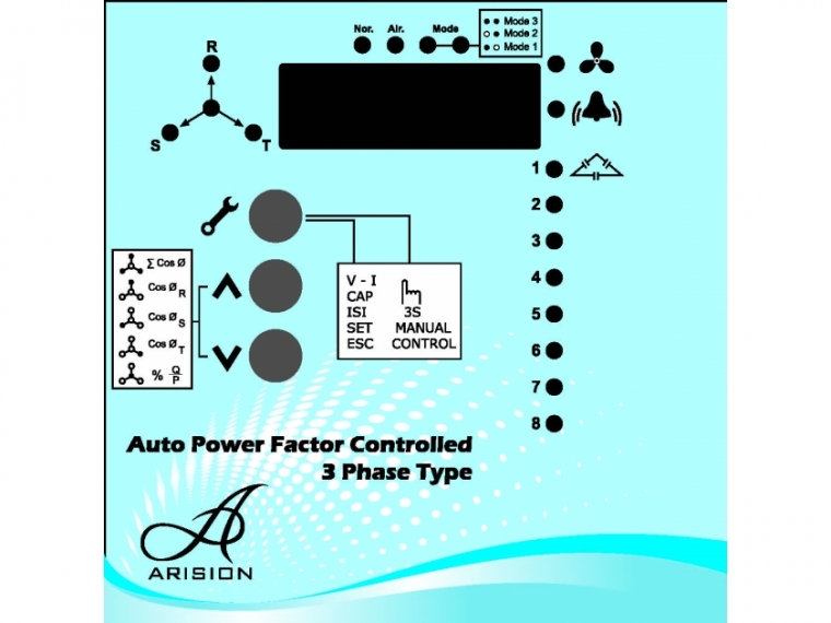 AUTO POWER FACTOR CONTROLLED